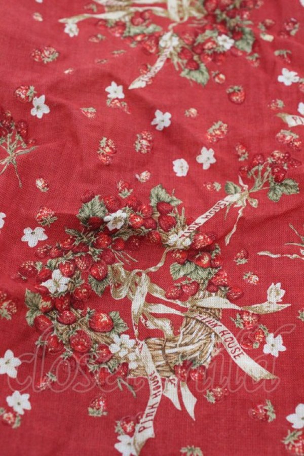 画像2: PINK HOUSE / ベリーリースバンダナ  アカ O-25-11-07-1069-LO-ZA-IG-ZT168-F007 (2)