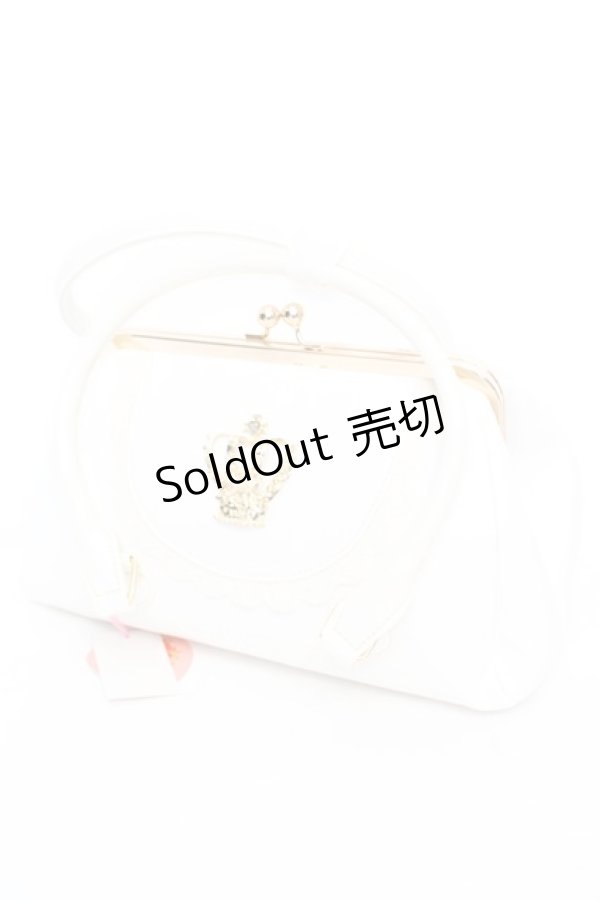 画像1: BABY,THE STARS SHINE BRIGHT / 王冠ガマ口BAG  オフ O-25-11-07-1007-BA-BG-IG-OS (1)