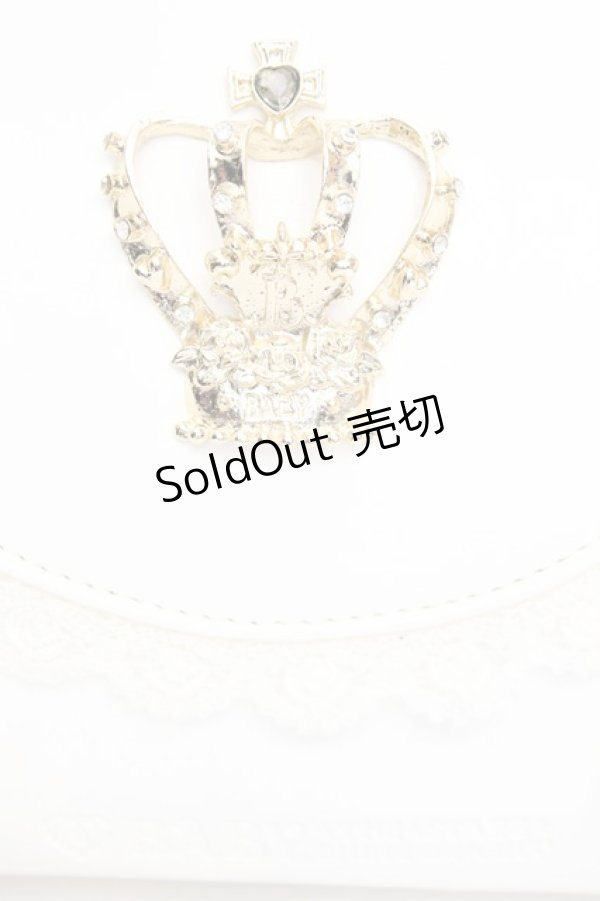 画像2: BABY,THE STARS SHINE BRIGHT / 王冠ガマ口BAG  オフ O-25-11-07-1007-BA-BG-IG-OS (2)