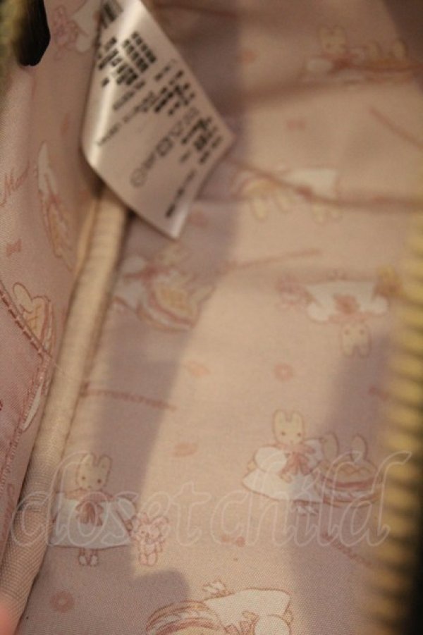 画像4: Maison de FLEUR / 青木 美沙子　Marroncream　リボンボストンバッグ  クロ O-25-11-07-1008-LO-BG-IG-ZT-K010 (4)