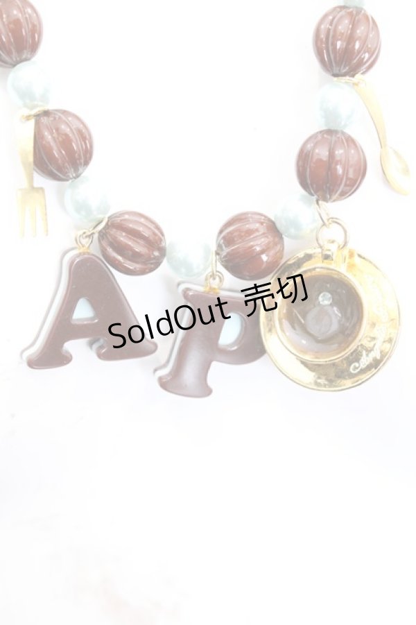 画像1: Angelic Pretty / ロゴチョコレートネックレス  ミントチョコ O-25-11-07-1010-AP-AC-IG-OS (1)