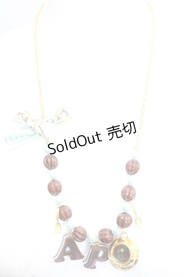画像2: Angelic Pretty / ロゴチョコレートネックレス  ミントチョコ O-25-11-07-1010-AP-AC-IG-OS (2)