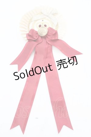 画像: BABY,THE STARS SHINE BRIGHT / My Dear Baby ロゼッタ  アイボリー×アカ O-25-11-07-1011-BA-AC-IG-OS