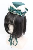 画像1: Angelic Pretty / Merry BunnyミニHat  グリーン O-25-11-07-1012-AP-AC-IG-OS (1)