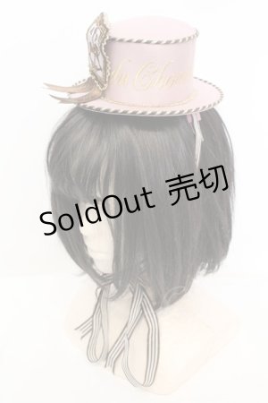 画像: Angelic Pretty / Musee du Chocolat　ミニHAT  ピンク O-25-11-07-1013-AP-ZA-IG-OS