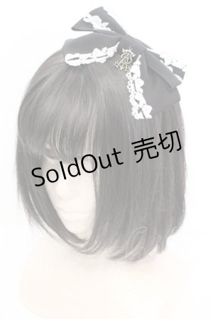 画像: ALICE and the PIRATES / ロージアノーブルグログランカチューシャ  クロ×シロ O-25-11-07-1014-PA-AC-IG-OS