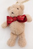 画像1: Maison de FLEUR / 店舗限定 ベアチャーム  アカリボン O-25-11-07-1022-LO-ZA-IG-OS (1)