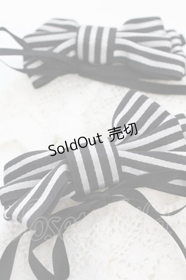 画像2: ALICE and the PIRATES / A/P Cafeお袖とめ  シロ×クロ O-25-11-07-1027-PA-ZA-IG-OS (2)