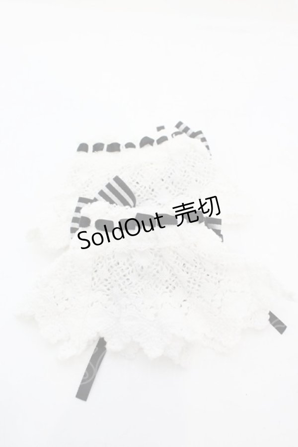 画像3: ALICE and the PIRATES / A/P Cafeお袖とめ  シロ×クロ O-25-11-07-1027-PA-ZA-IG-OS (3)