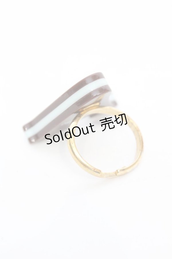 画像2: Angelic Pretty / ロゴチョコレートリング（A）  ミントチョコ O-25-11-07-1028-AP-AC-IG-OS (2)