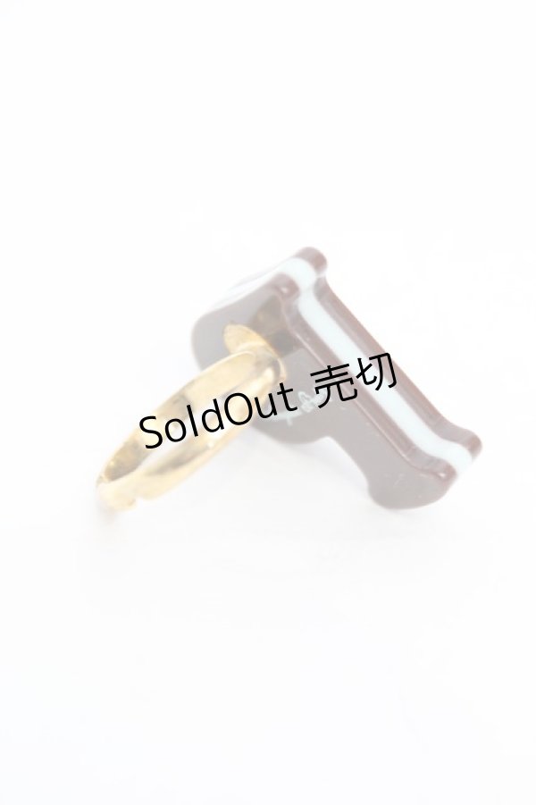 画像2: Angelic Pretty / ロゴチョコレートリング（P）  ミントチョコ O-25-11-07-1029-AP-AC-IG-OS (2)