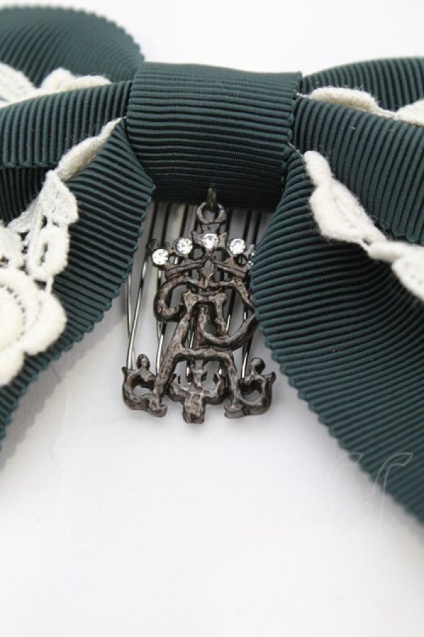 画像2: ALICE and the PIRATES / A/Pゆらゆらリボンコーム  グリーン O-25-11-07-1034-PA-AC-IG-OS (2)