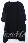 画像2: NieR Clothing / COTTON CUTSEW【SHUT UP】カットソー XXL ブラック O-25-11-07-100-PU-TO-YM-ZT385 (2)