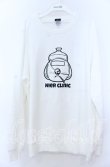 画像1: NieR Clothing / NIER CLINIC プルオーバー XL ホワイト O-25-11-07-102-PU-TS-YM-ZT385 (1)