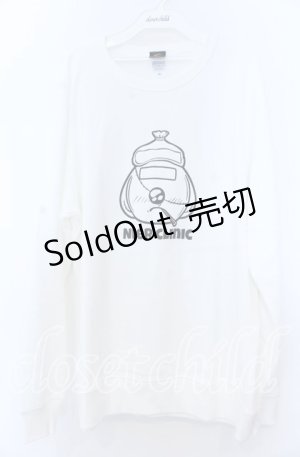 画像: 【SALE】NieR CLOTHING / NIER CLINIC プルオーバー XL ホワイト O-25-11-07-102-PU-TS-YM-ZT385