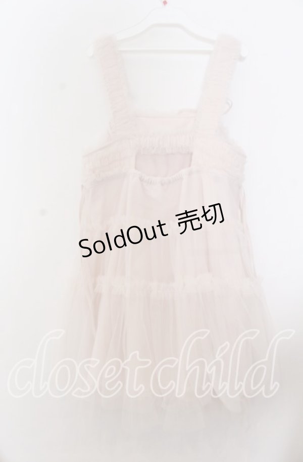 画像2: merry jenny / チュールコルセットミニワンピース  ピンク O-25-11-07-106-LO-OP-IG-OS (2)