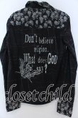 画像2: h.ANARCHY / スカルフロッキー切替ブラウス  ブラック O-25-11-07-120-HN-BL-IG-OS (2)