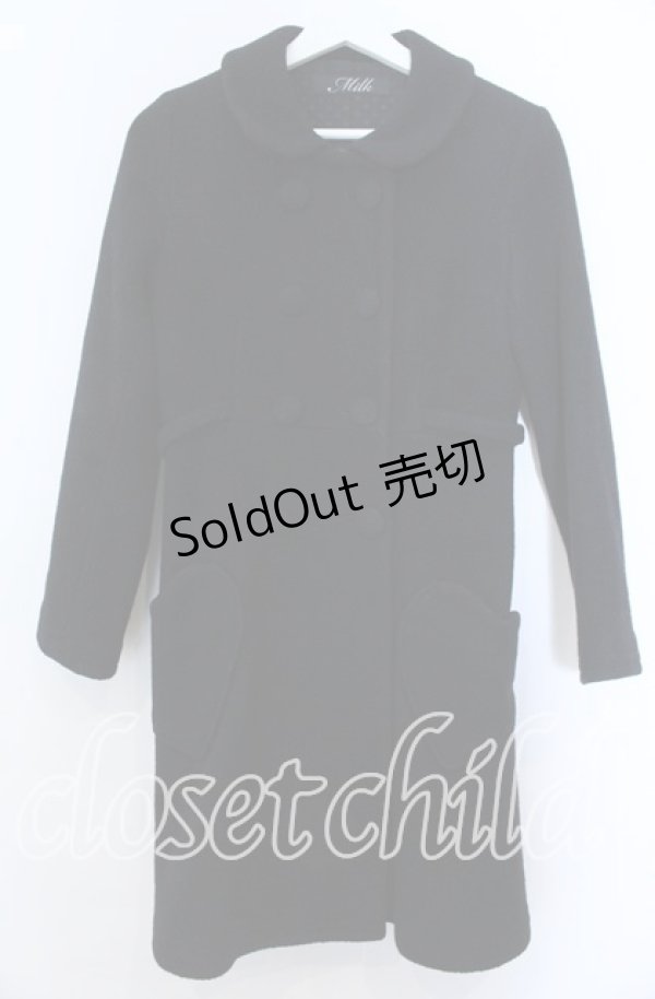 画像1: MILK / チェリーアンコート  クロ O-25-11-07-131-ML-CO-OW-OS (1)