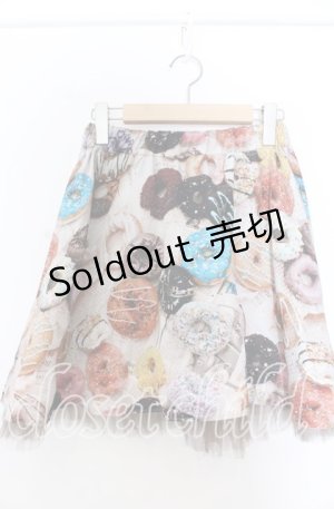 画像: 【SALE】MILK / DONUTスカート  チョコクリームベース O-25-11-07-135-ML-SK-OW-ZT278