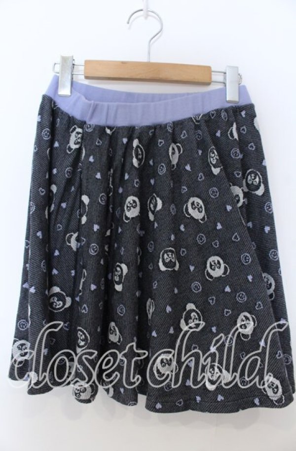 画像1: Candy Stripper / ペペジャガードスカート  ブラック O-25-11-07-152-PU-SK-OW-ZT407 (1)