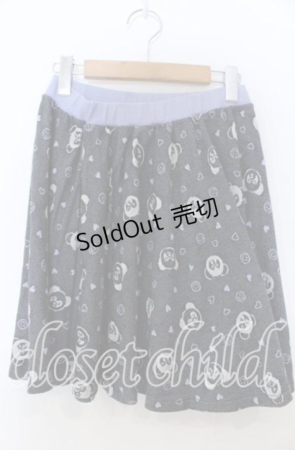 画像1: 【SALE】Candy Stripper / ペペジャガードスカート  ブラック O-25-11-07-152-PU-SK-OW-ZT407 (1)