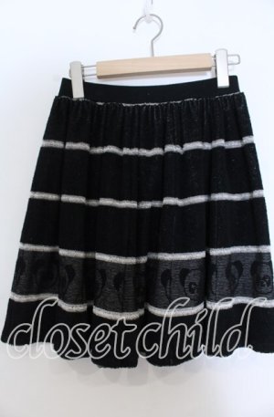 画像: Candy Stripper / ペペパイルスカート  ブラック O-25-11-07-154-PU-SK-OW-OS