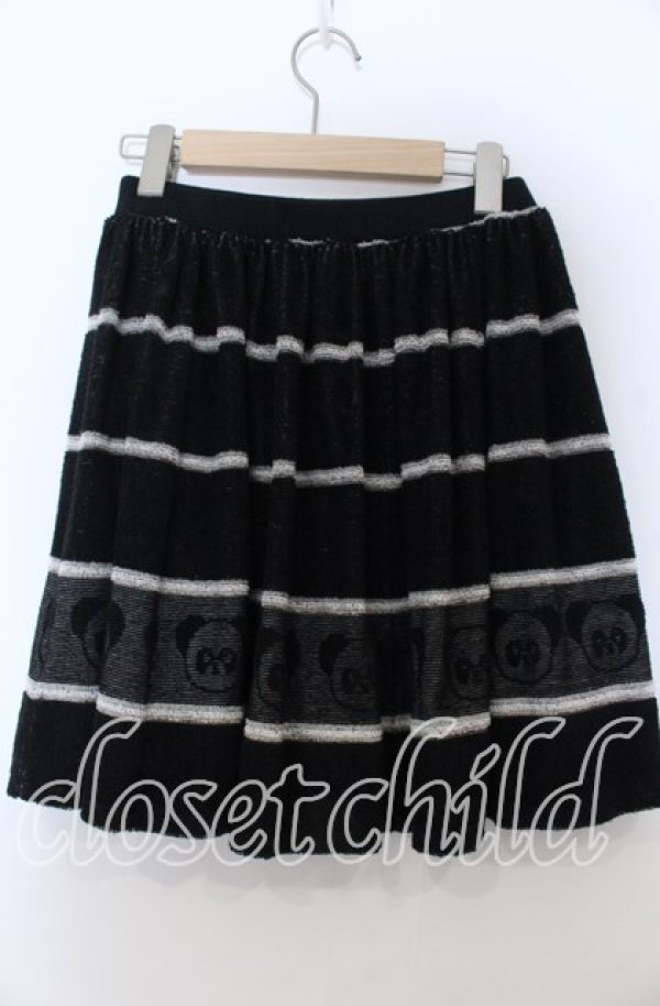 画像2: Candy Stripper / ペペパイルスカート  ブラック O-25-11-07-154-PU-SK-OW-ZT313 (2)