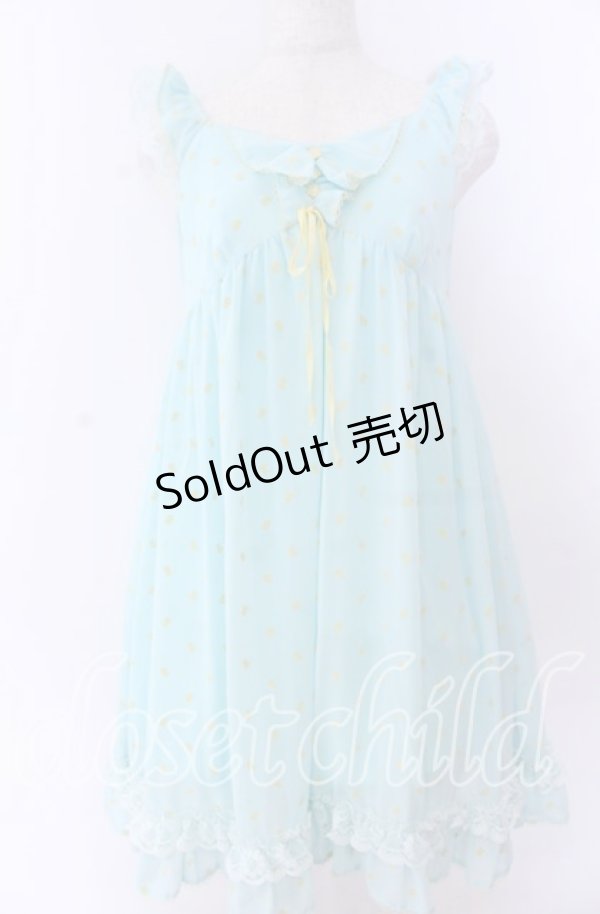画像1: MILK / リトルデイジードレス  ティアファニーブルー O-25-11-07-021-ML-OP-IG-OS (1)
