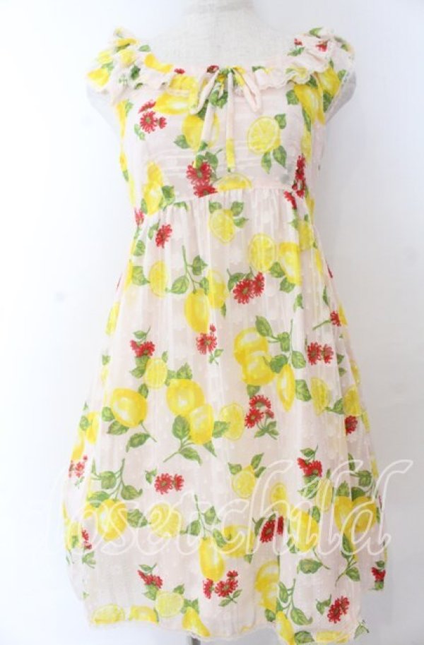 画像1: MILK / レモンライムベビードール  ピンク O-25-11-07-024-ML-OP-IG-ZT327 (1)