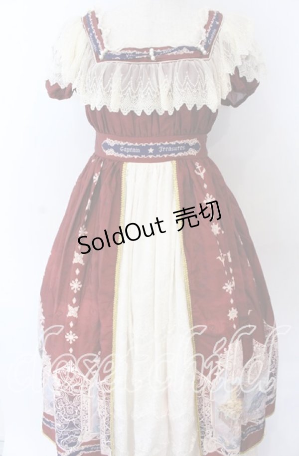 画像1: YOLANDA / Captain Catalina ワンピース S アカ O-25-11-07-004-LO-OP-IG-OS (1)