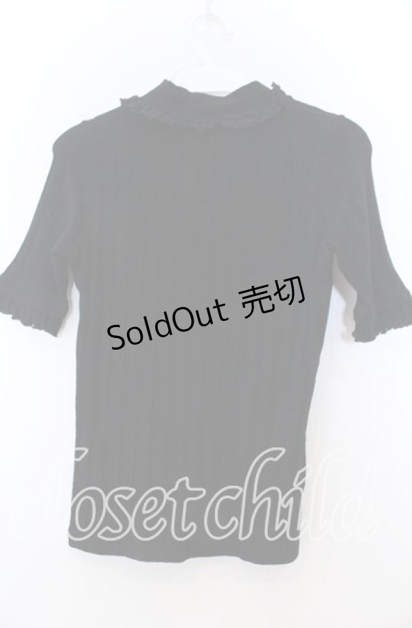 画像2: MILK / リブトップス  クロ O-25-11-07-028-ML-TO-IG-OS (2)