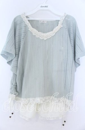 画像: axes femme / キャミ付きニットトップス  オフ O-25-11-07-040-AX-TO-IG-OS