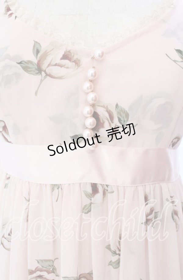 画像2: JESUS DIAMANTE / 新お嫁ワンピース 38 バルドー薔薇 ピンク O-25-11-08-003-JE-OP-IG-OS (2)