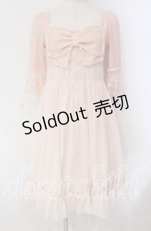 画像: JESUS DIAMANTE / マリーワンピース 38 ピンク O-25-11-08-029-JE-OP-IG-OS