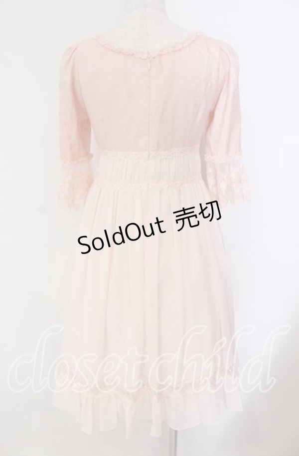 画像5: JESUS DIAMANTE / マリーワンピース 38 ピンク O-25-11-08-029-JE-OP-IG-OS (5)