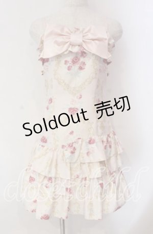 画像: JESUS DIAMANTE / ヴィクトリアワンピース 38 新オーナメント柄 ピンク O-25-11-08-030-JE-OP-IG-OS