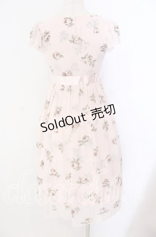 画像4: JESUS DIAMANTE / 新お嫁ワンピース 38 バルドー薔薇 ピンク O-25-11-08-003-JE-OP-IG-OS (4)