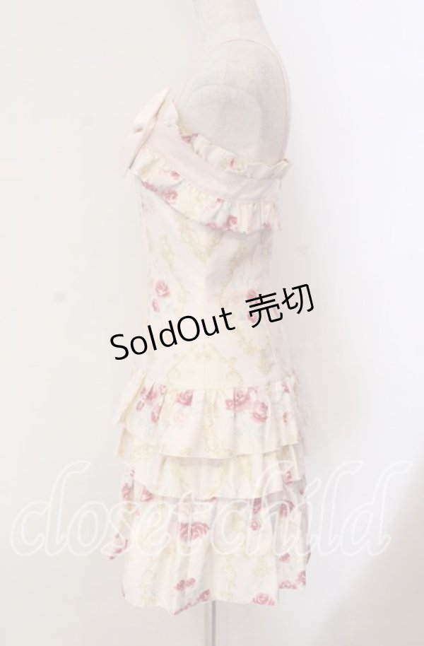 画像3: JESUS DIAMANTE / ヴィクトリアワンピース 38 新オーナメント柄 ピンク O-25-11-08-030-JE-OP-IG-OS (3)