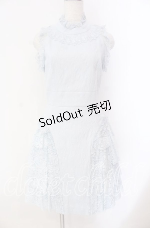 画像1: JESUS DIAMANTE / ロココドールワンピII 40 サックス O-25-11-08-031-JE-OP-IG-OS (1)