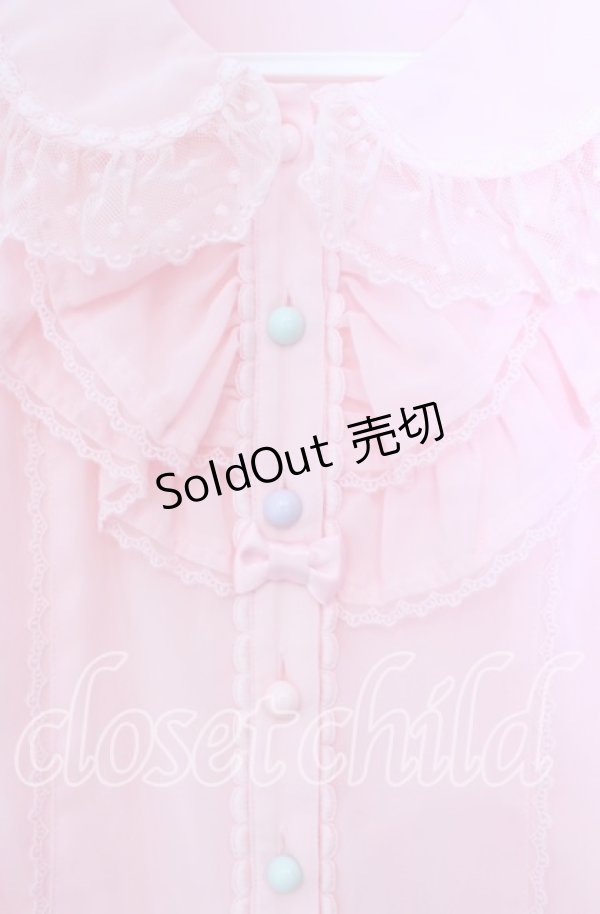 画像2: Angelic Pretty / ラッピングハートブラウス  ピンク O-25-11-08-033-AP-BL-IG-OS (2)