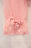 画像3: Angelic Pretty / ジョーゼット切替クラシカル立ち襟ブラウス  ピンク O-25-11-08-036-AP-BL-IG-OS (3)
