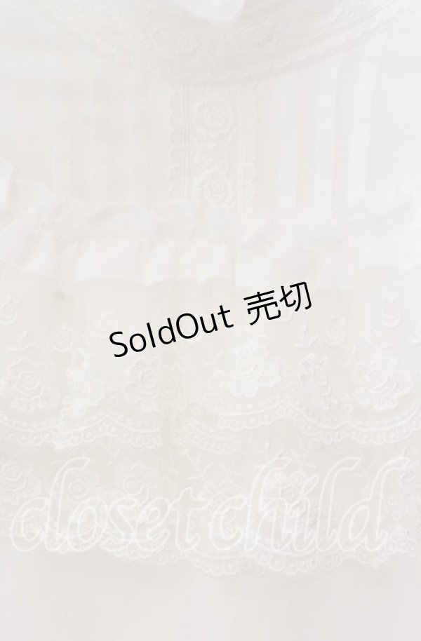 画像2: Millefleurs / クラシックブラウス M シロ O-25-11-08-037-EL-BL-IG-OS (2)