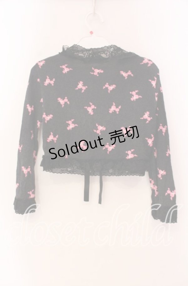 画像3: JESUS DIAMANTE / プードルカーディガン  クロ O-25-11-08-040-JE-TO-IG-OS (3)