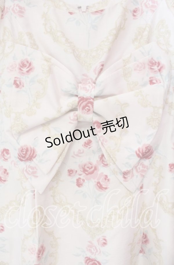 画像2: JESUS DIAMANTE / 小悪魔リッツワンピース 40 オーナメント柄 ピンク O-25-11-08-044-JE-OP-IG-OS (2)