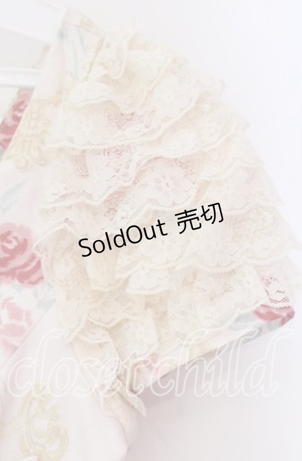 画像3: JESUS DIAMANTE / 小悪魔リッツワンピース 40 オーナメント柄 ピンク O-25-11-08-044-JE-OP-IG-OS (3)