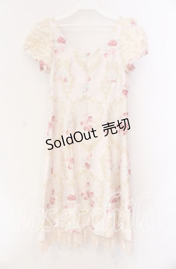 画像4: JESUS DIAMANTE / 小悪魔リッツワンピース 40 オーナメント柄 ピンク O-25-11-08-044-JE-OP-IG-OS (4)