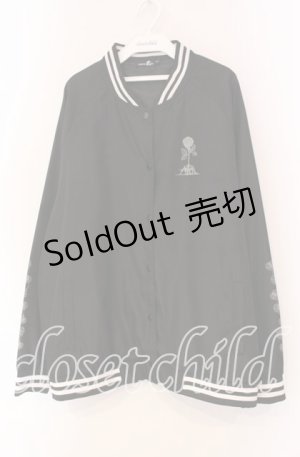 画像: NieR Clothing / NieR ROSE BLOUSON JACKET ジャケット  ブラック O-25-11-08-046-PU-JA-IG-ZT-C022