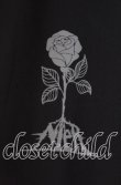 画像2: NieR Clothing / NieR ROSE BLOUSON JACKET ジャケット  ブラック O-25-11-08-046-PU-JA-IG-ZT-C022 (2)