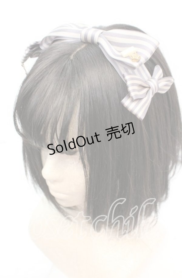 画像1: MERCI MEL / チョコモチーフヘアクリップ  グレー系 O-25-11-08-1050-LO-AC-OW-ZT (1)