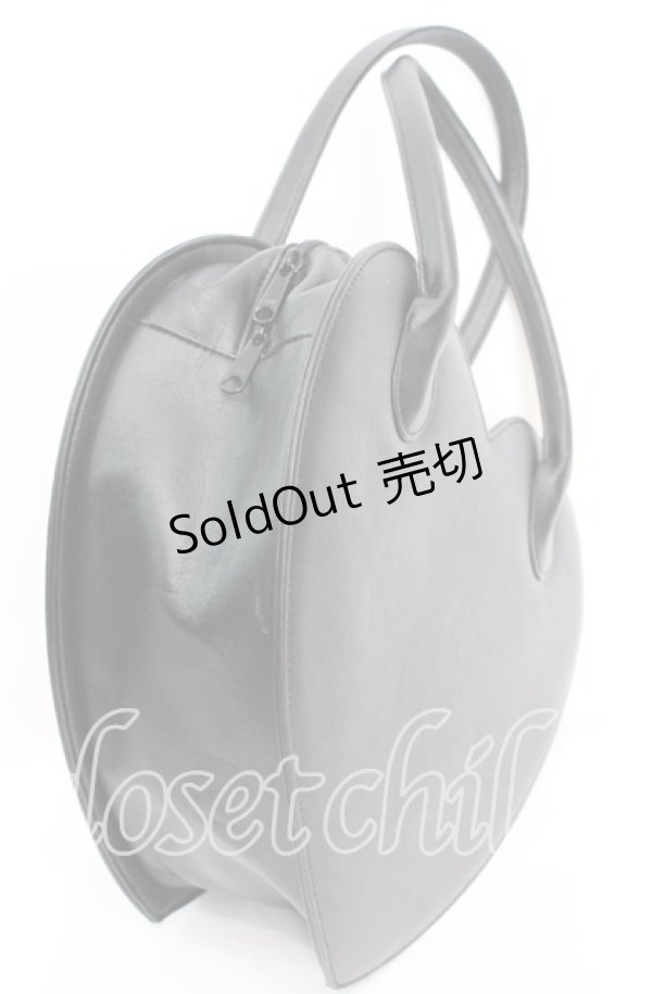 画像2: MILK / ハートバッグ  クロ O-25-11-08-1006-ML-BG-IG-OS (2)